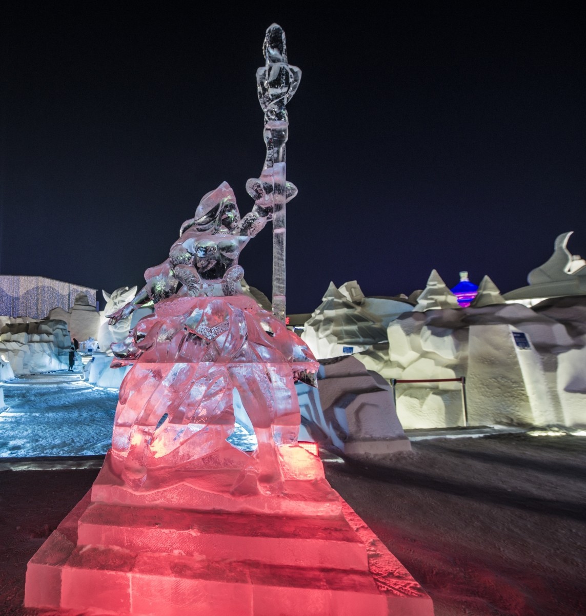 美轮美奂的冰雕雪雕——哈尔滨冰雪大世界掠影