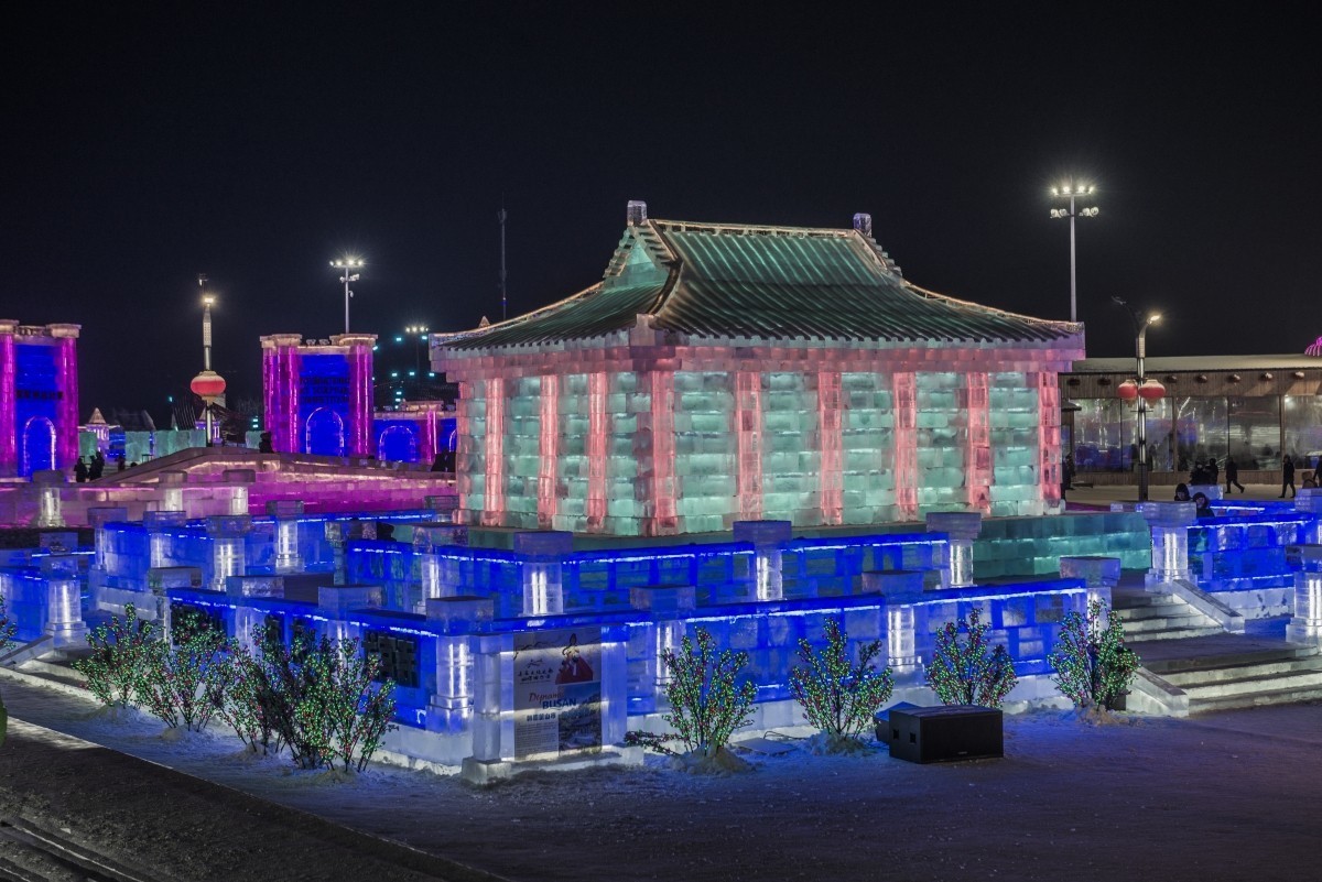美轮美奂的冰雕雪雕——哈尔滨冰雪大世界掠影