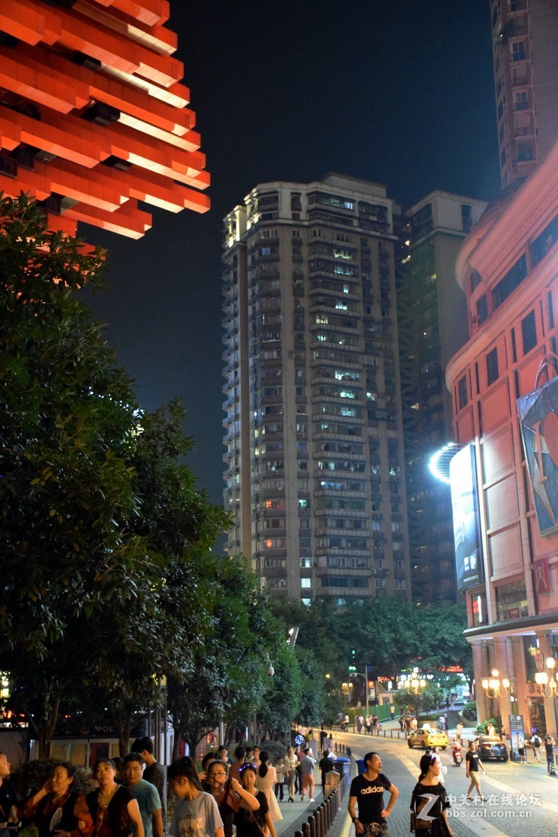 2018夏川新藏6夜游重庆十字金街