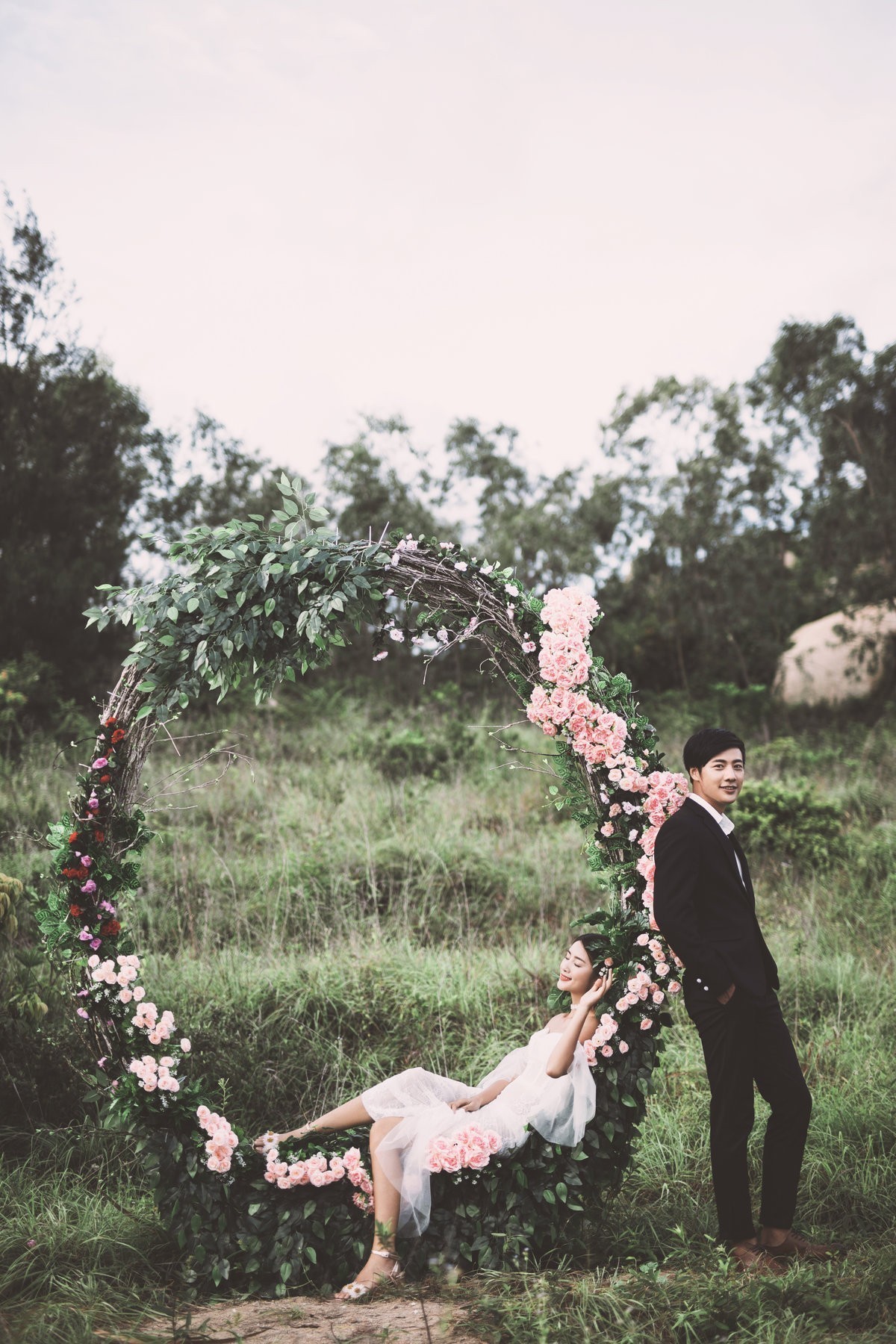 你是我想要确定的认真||珠海盘子婚纱摄影