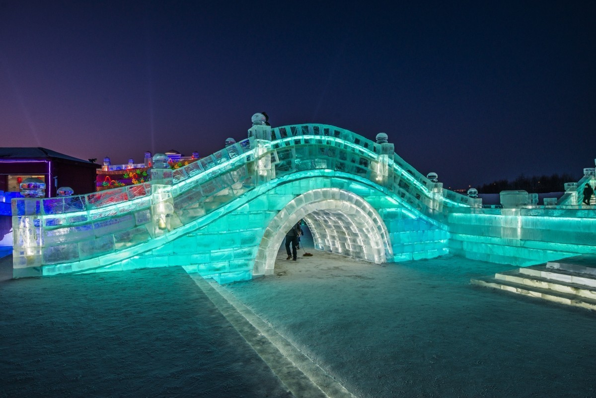 美轮美奂的冰雕雪雕——哈尔滨冰雪大世界掠影
