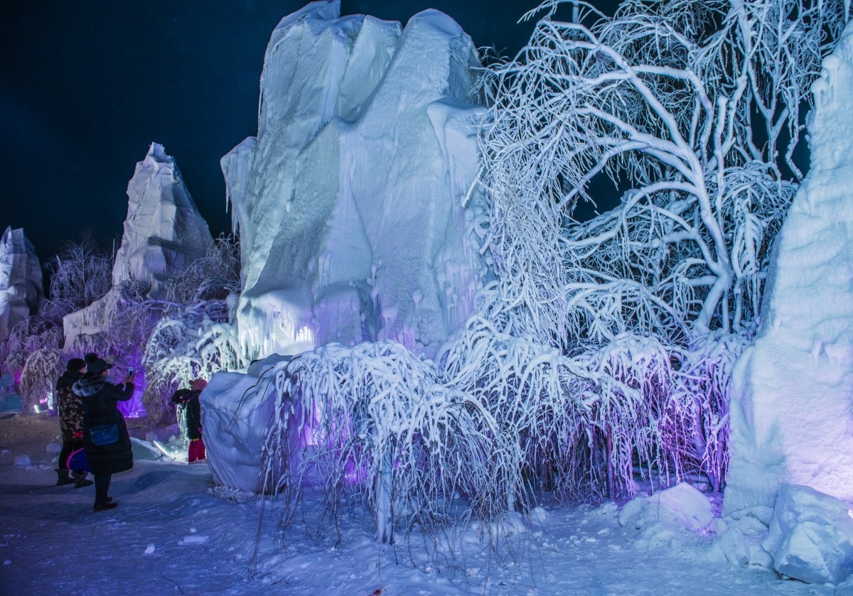 美轮美奂的冰雕雪雕——哈尔滨冰雪大世界掠影
