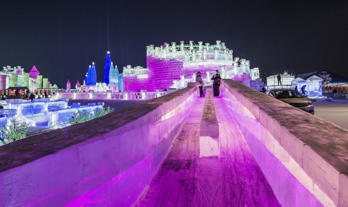美轮美奂的冰雕雪雕——哈尔滨冰雪大世界掠影