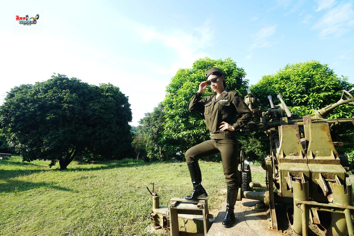 黄埔军校国军女兵丹妮