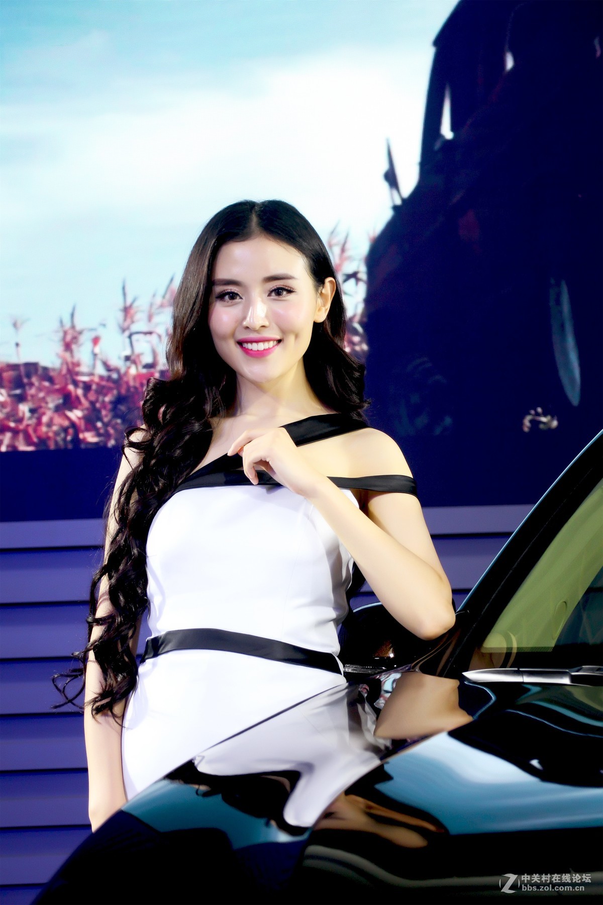 齐鲁秋季车展拍车模