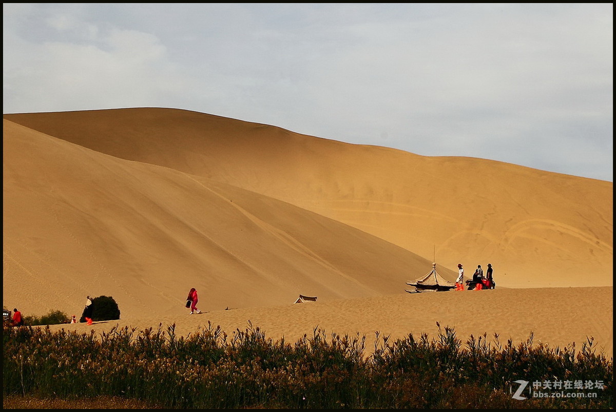 鸣沙山与莫高窟及敦煌沿途风光