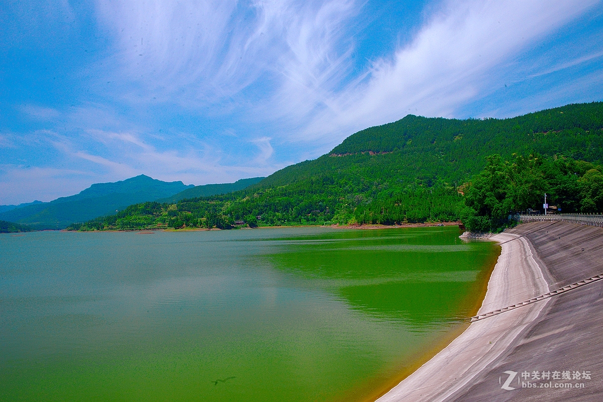 再发一组柏林水库风景图片去西昌论坛学习取经