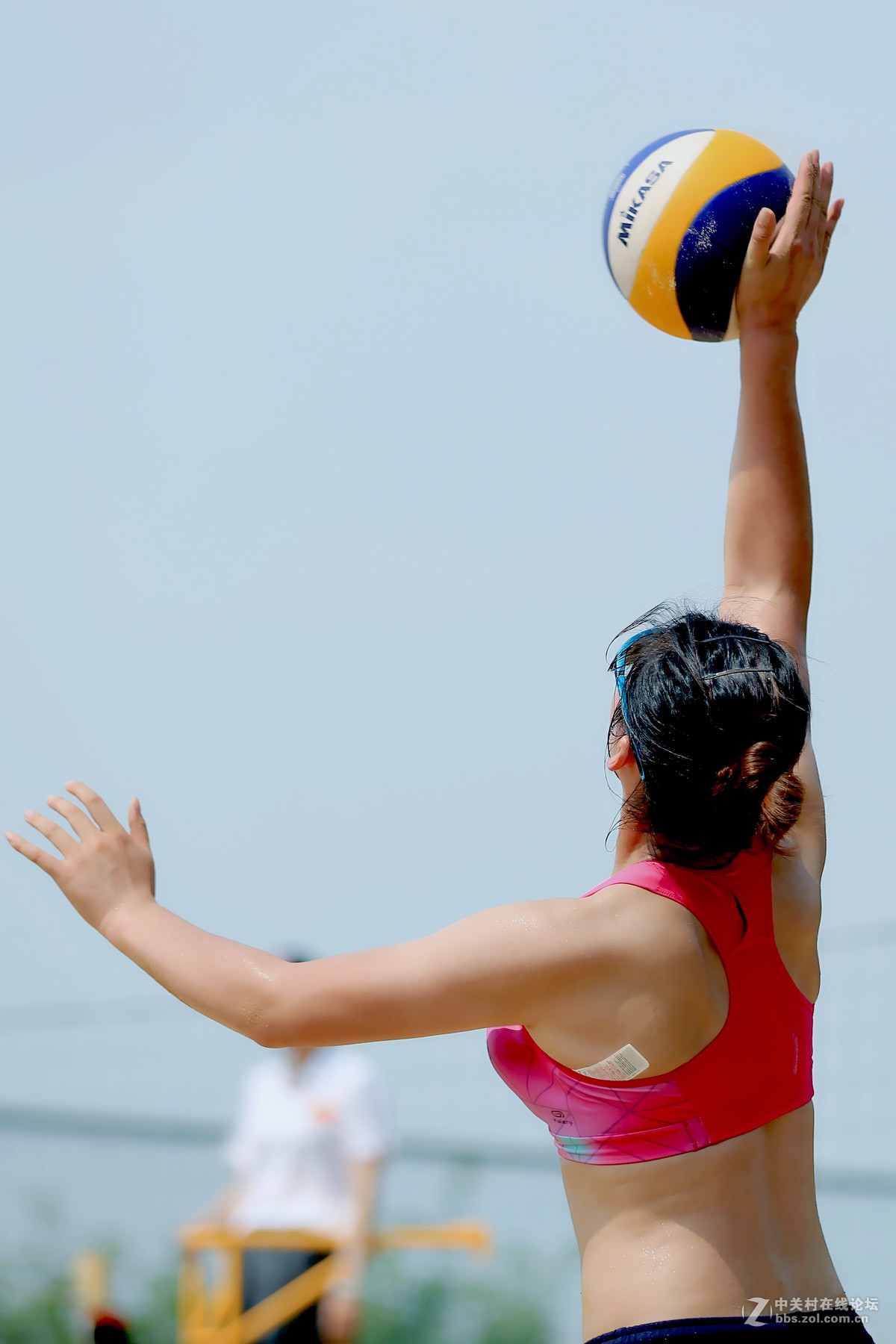 女子沙滩排球 露娜图片