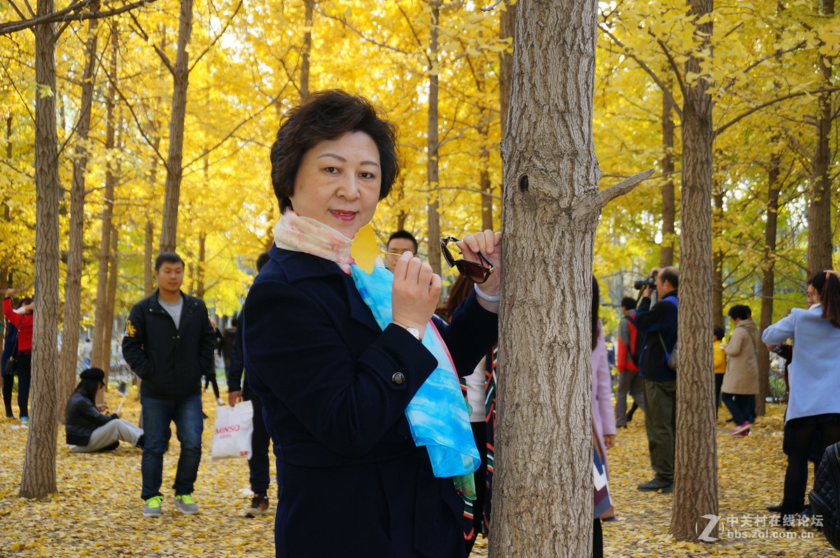 今天去奥森公园拍的人像