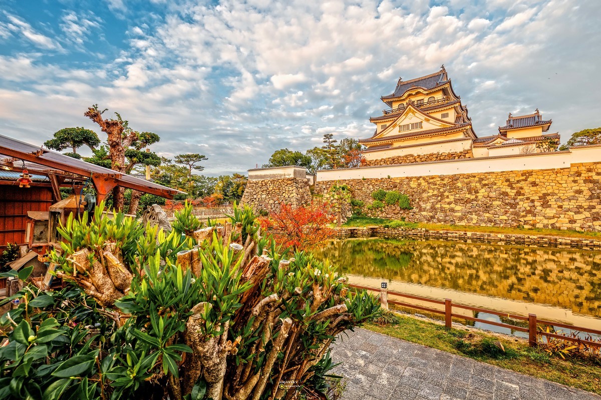 日本旅游岸和田城