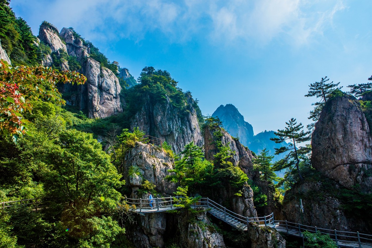 十里畫屏美如畫河南老君山