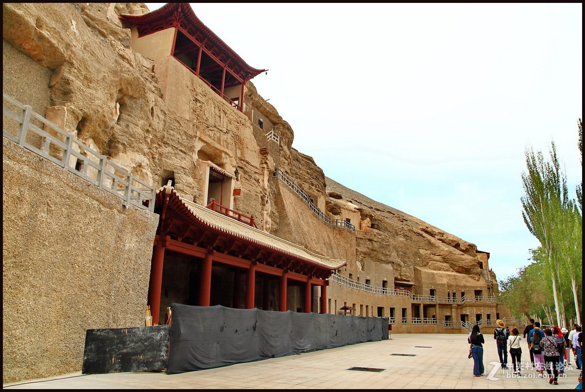 鸣沙山与莫高窟及敦煌沿途风光