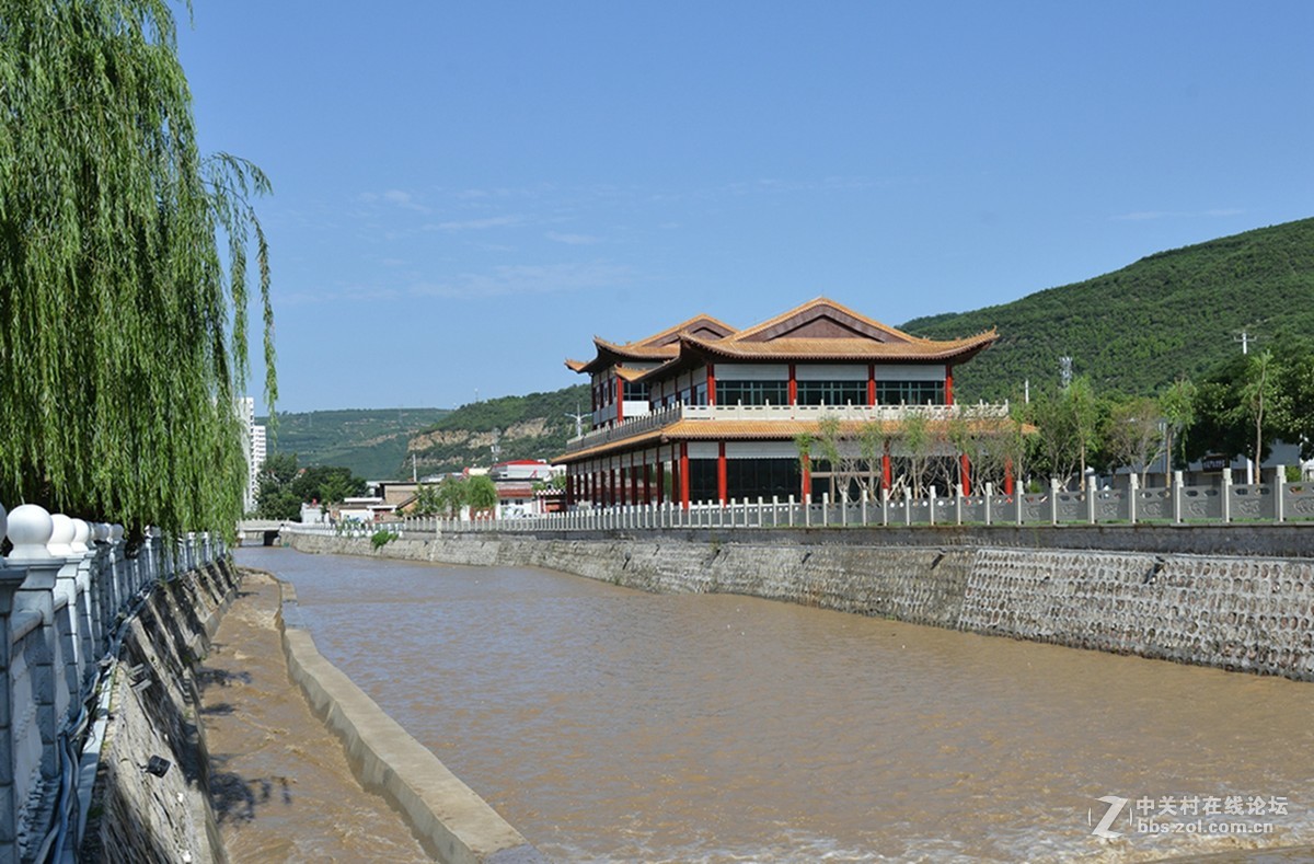 陕北黄龙县城小景