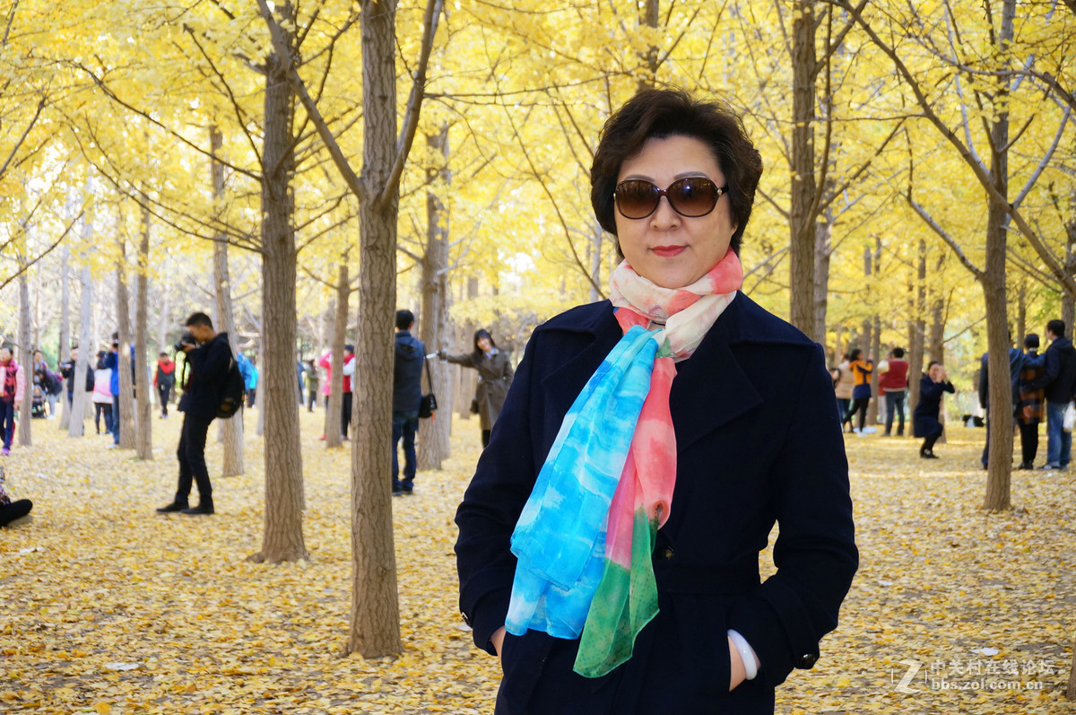 今天去奥森公园拍的人像