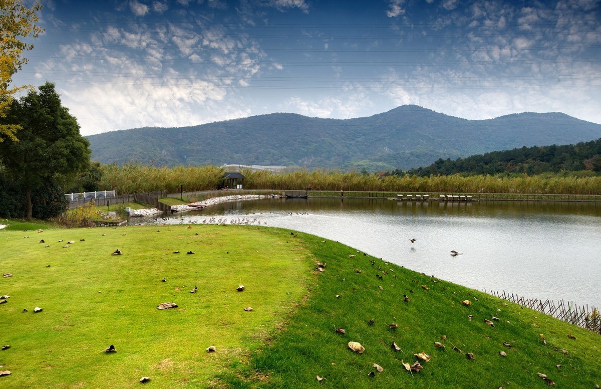 南京紫清湖风光掠影