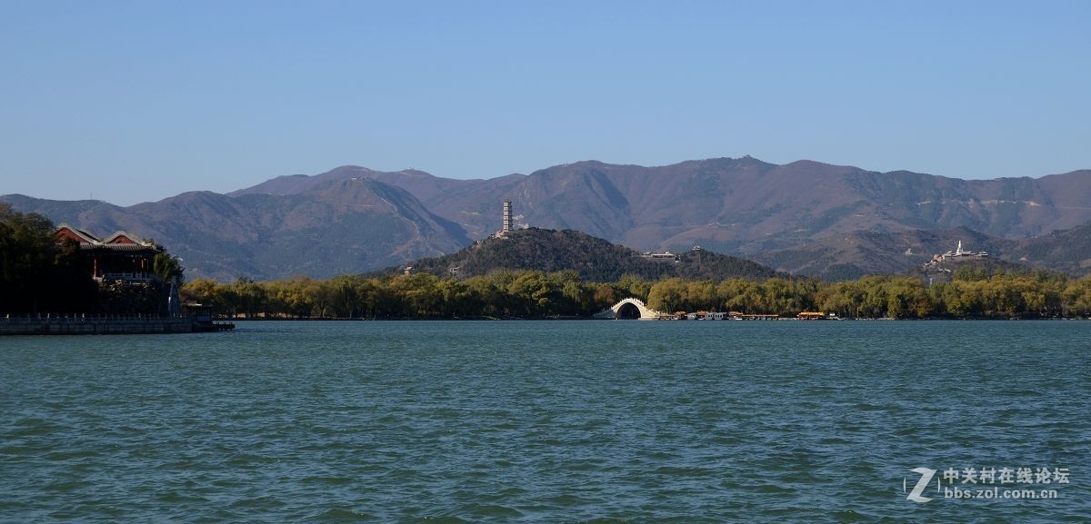 頤和園昆明湖美景