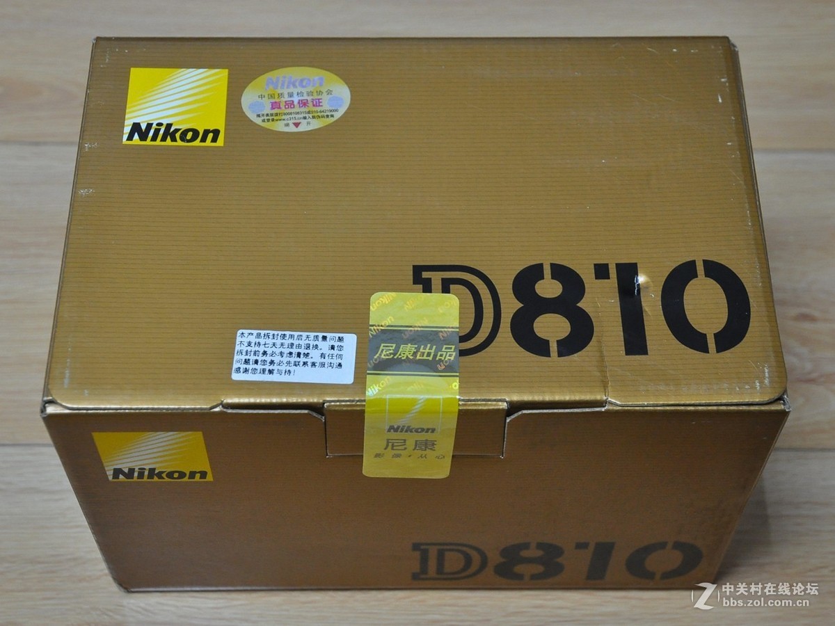 迟来的爱：新购尼康D810+24-70VR开箱照