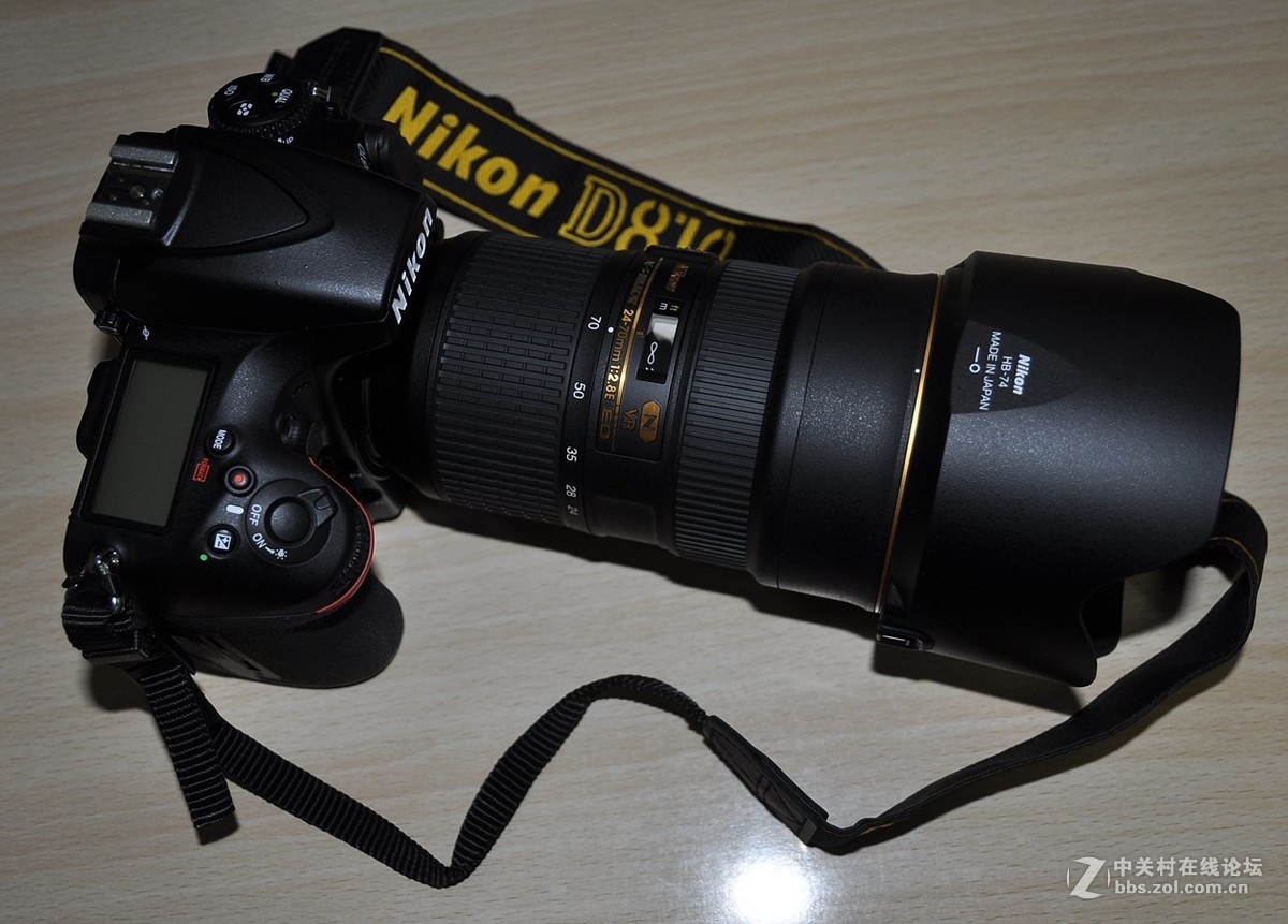 迟来的爱：新购尼康D810+24-70VR开箱照