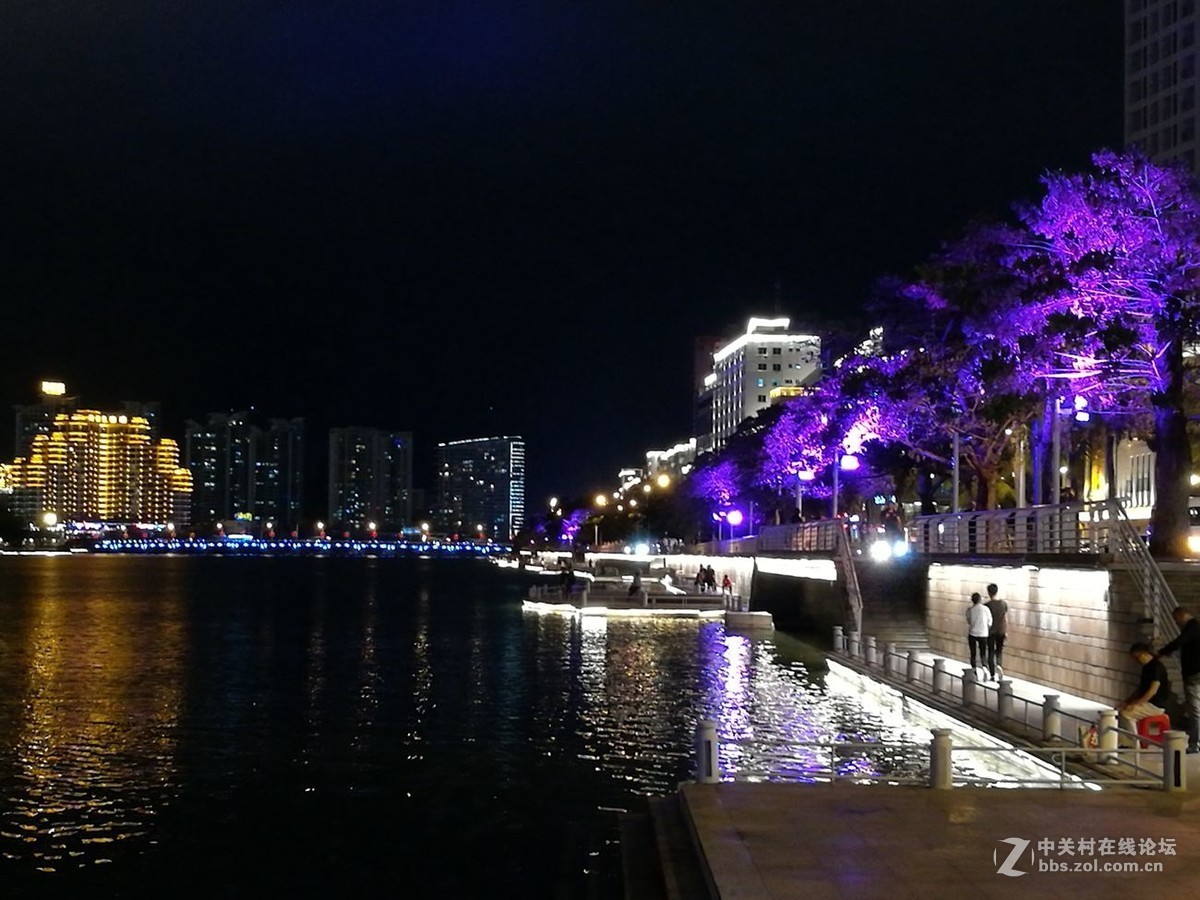 三亚河夜景