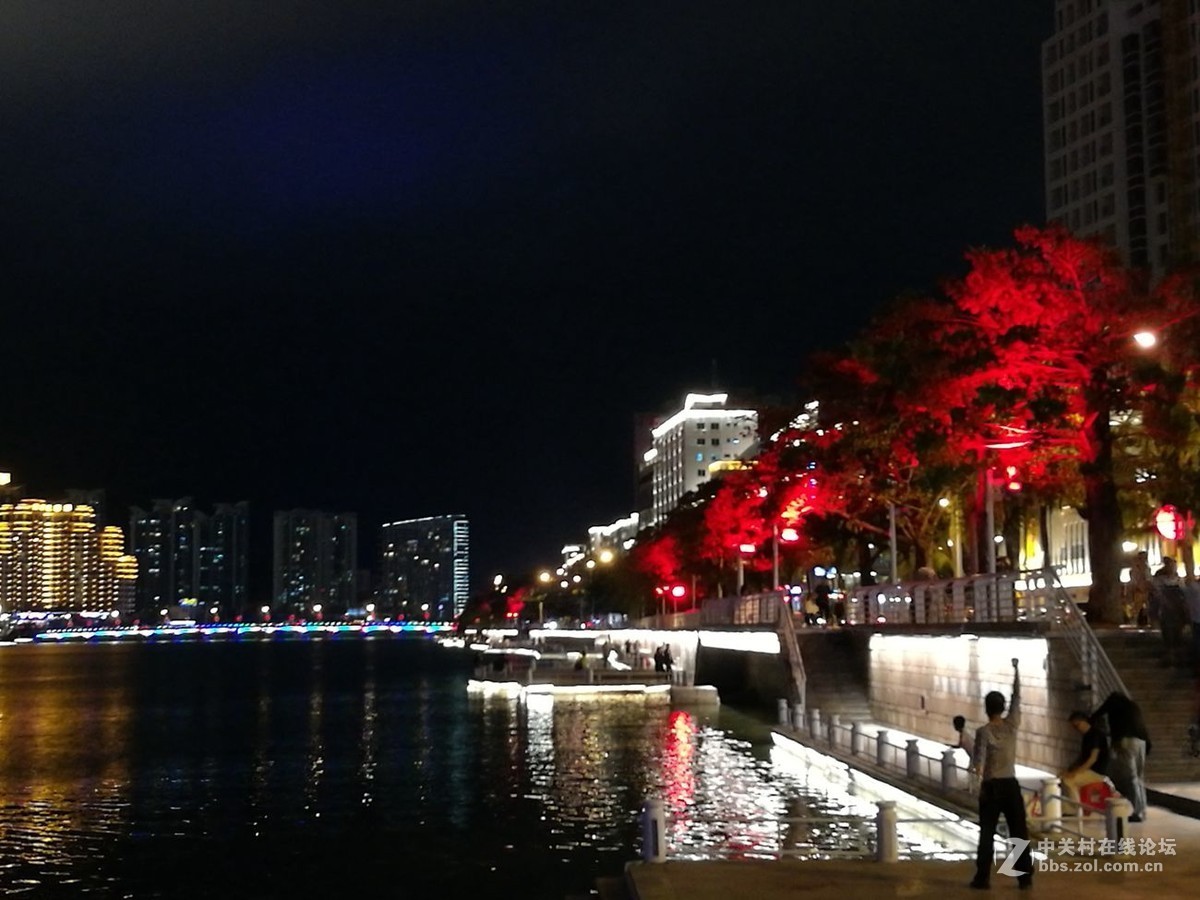 三亚河夜景