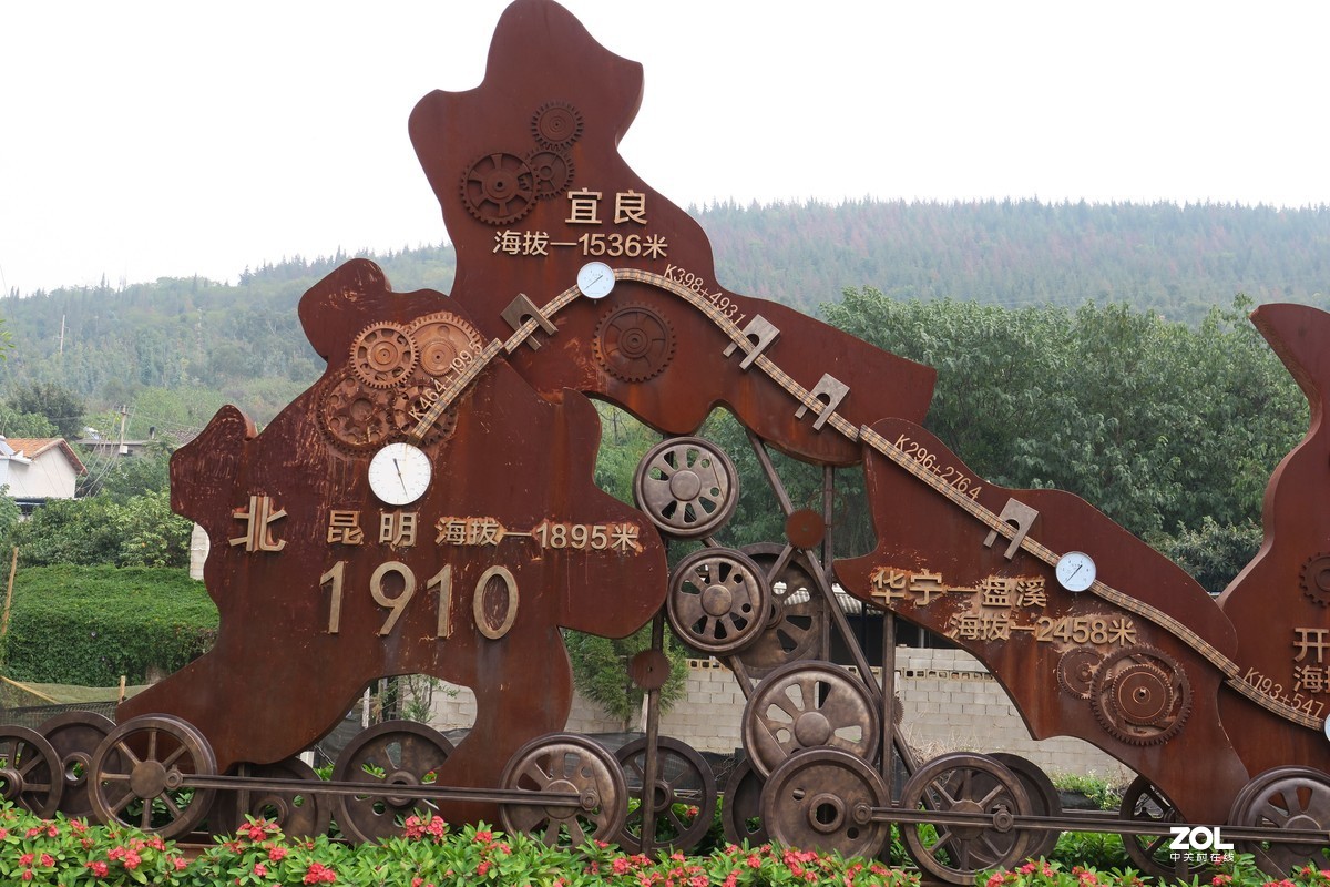 漫游滇越铁路历史文化公园二个碧临屏铁路