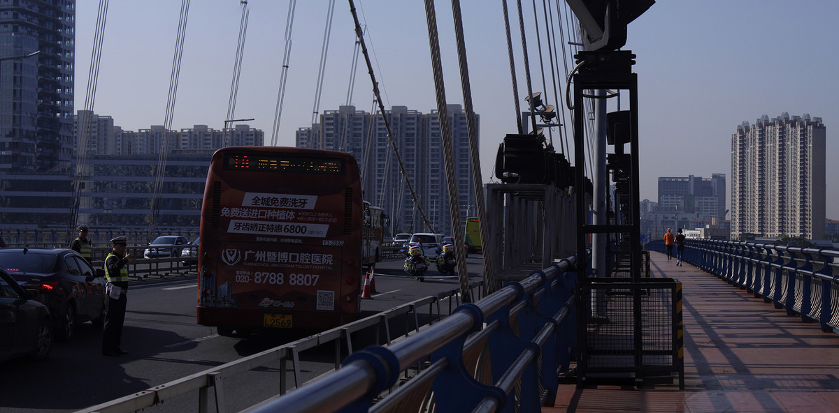 獵德大橋的跳橋秀