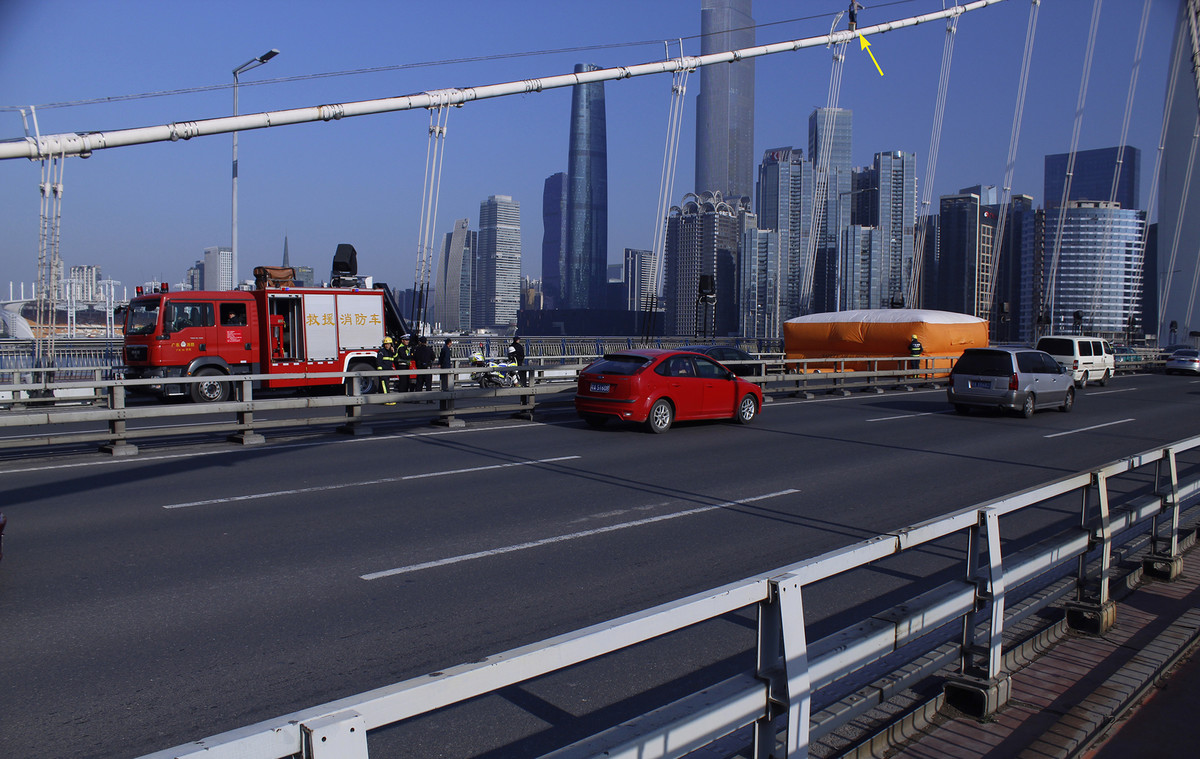 獵德大橋的跳橋秀