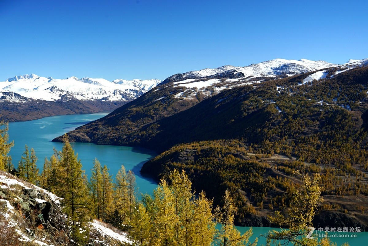 大美新疆喀纳斯湖