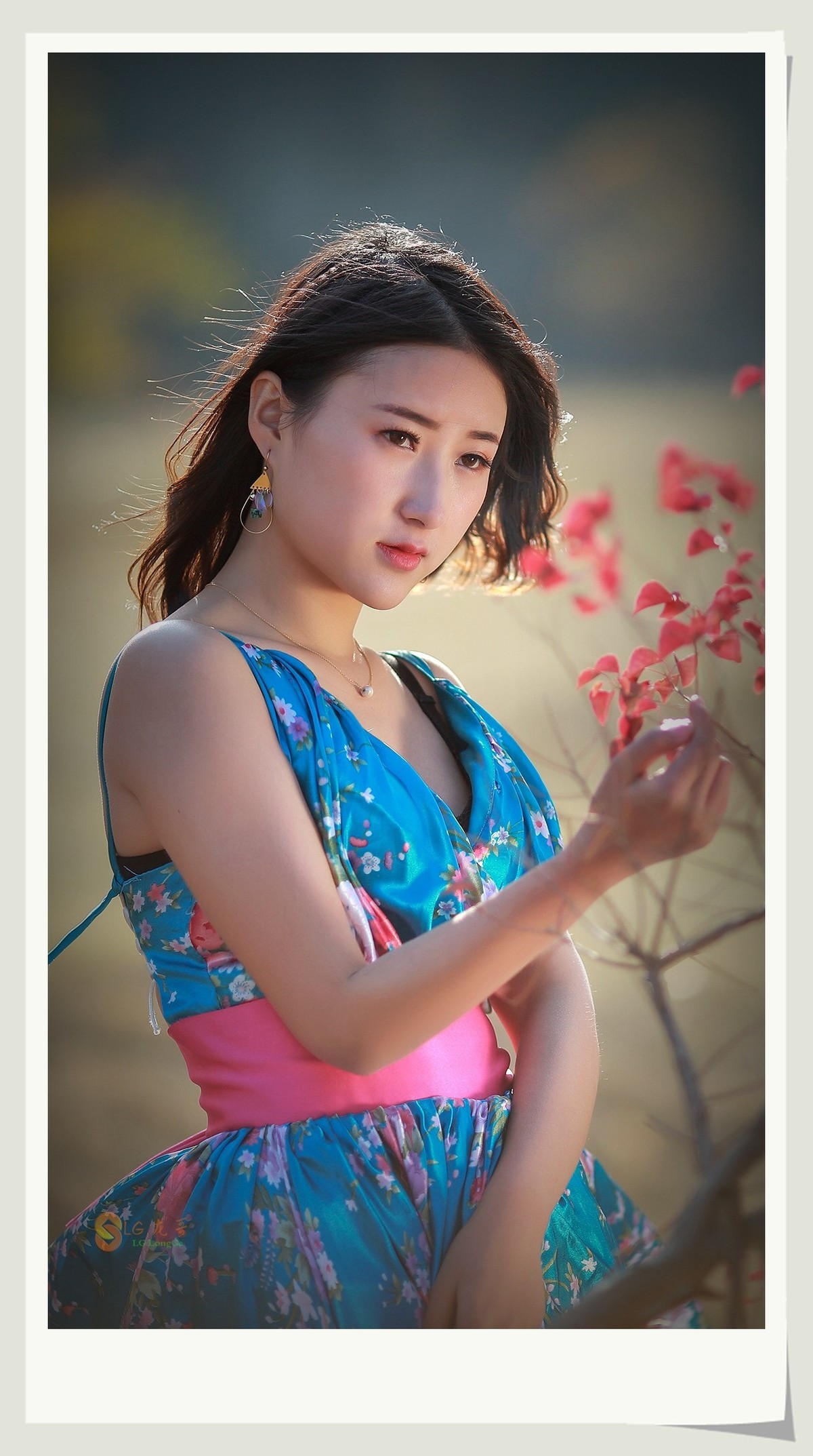 #佳能月赛-冬日精彩#漓江河畔美少女