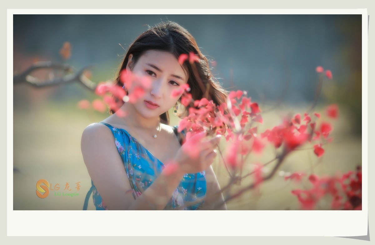 #佳能月赛-冬日精彩#漓江河畔美少女