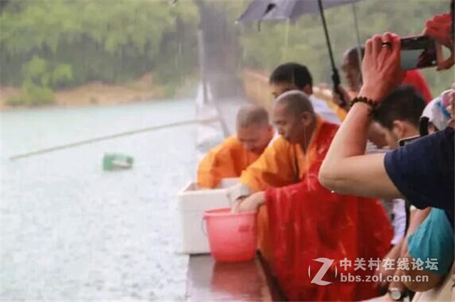 广东观音山观音寺首届冬季放生节