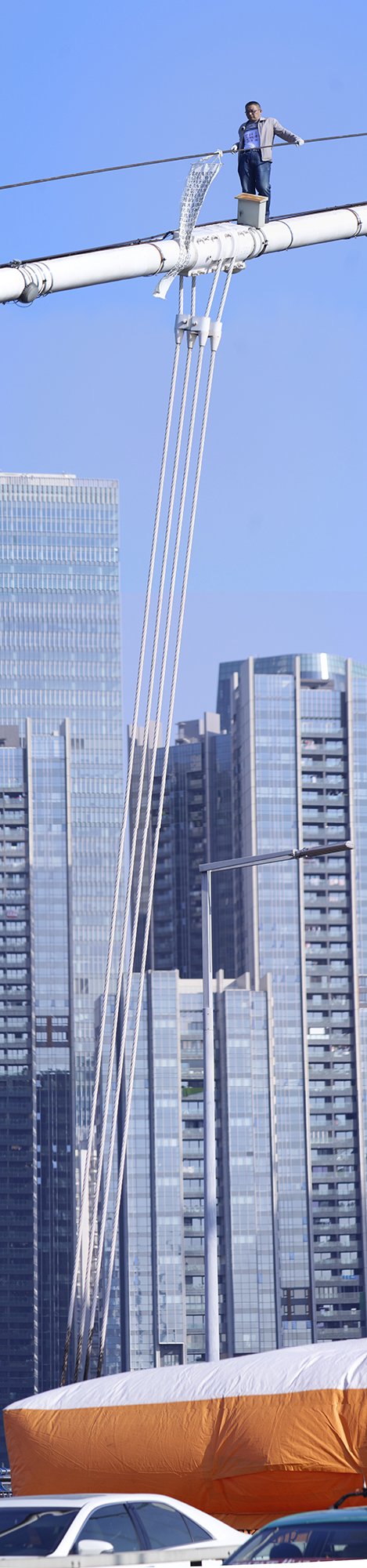 獵德大橋的跳橋秀