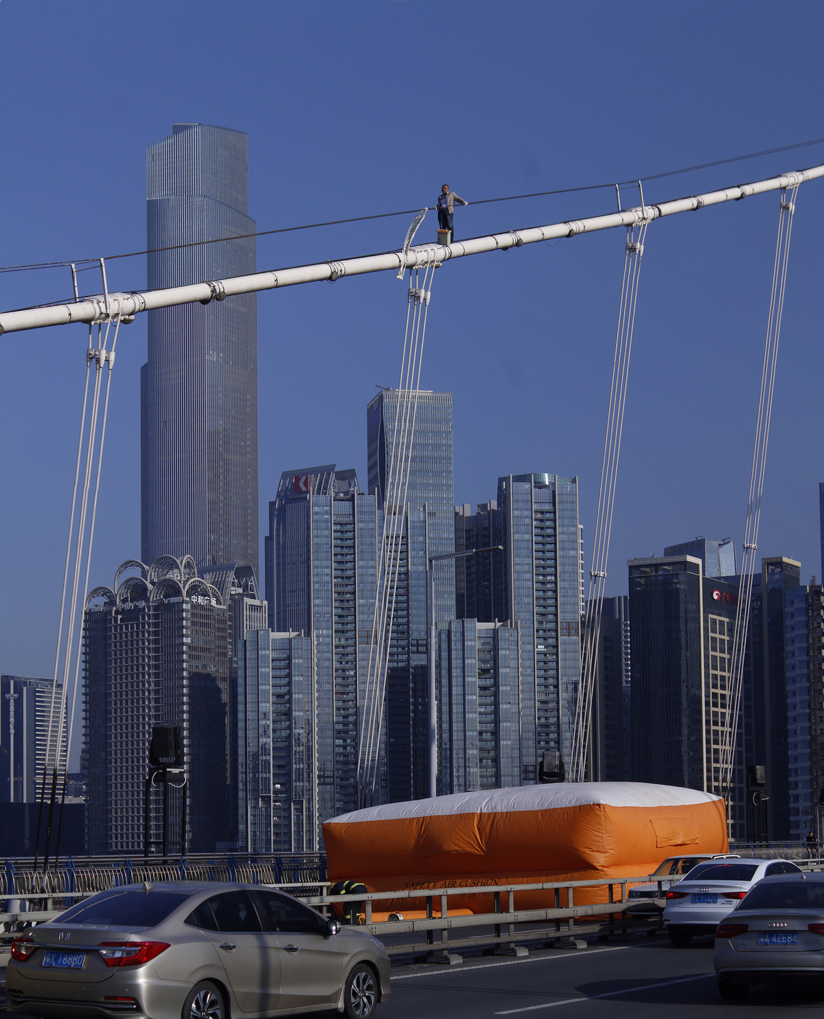 獵德大橋的跳橋秀