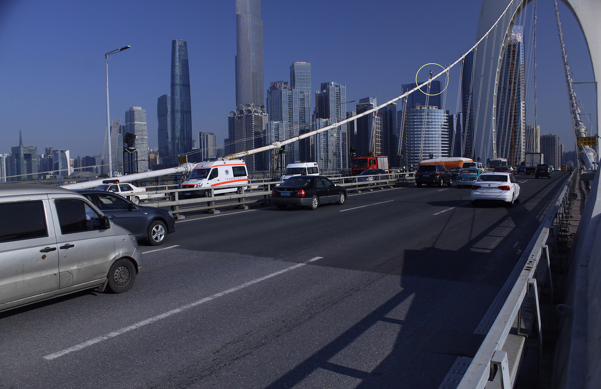 獵德大橋的跳橋秀