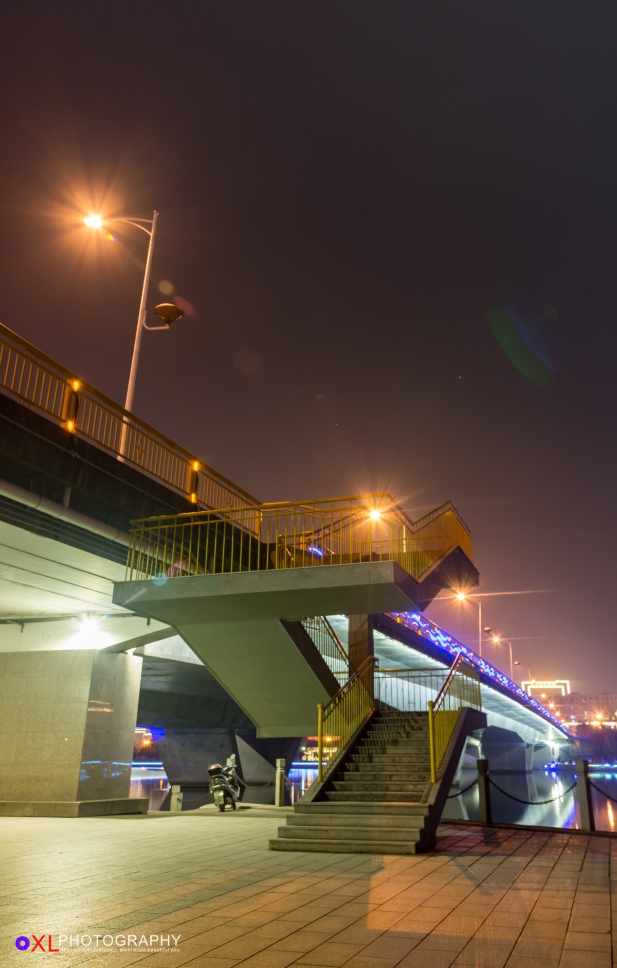 东阳江夜景图片