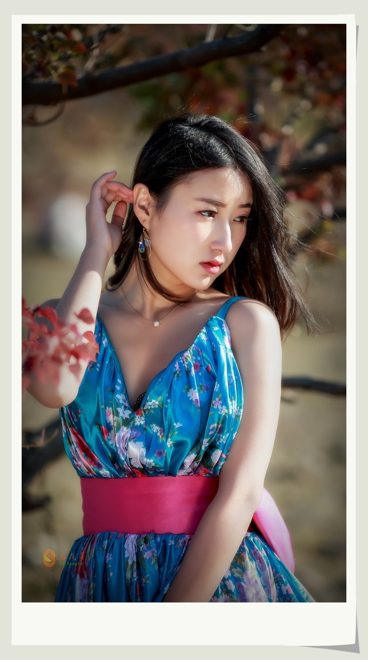 #佳能月赛-冬日精彩#漓江河畔美少女