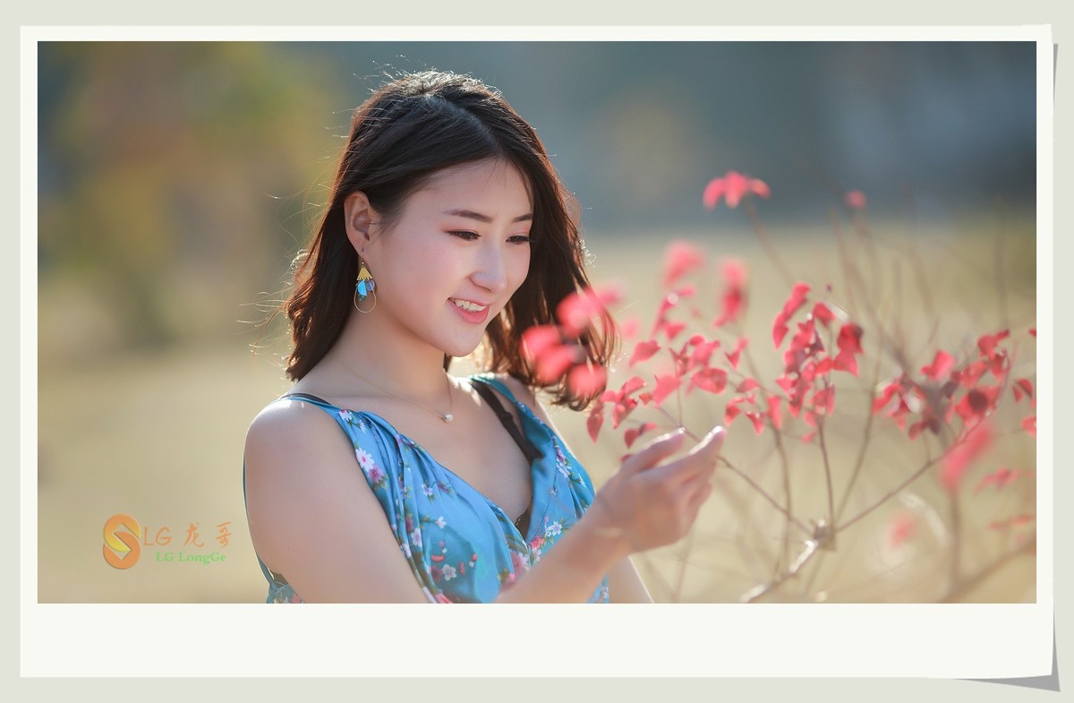 #佳能月赛-冬日精彩#漓江河畔美少女