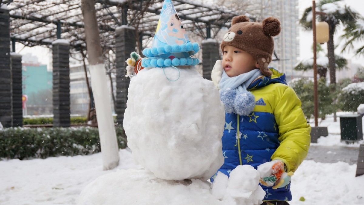 戏雪---童趣-中关村在线摄影论坛