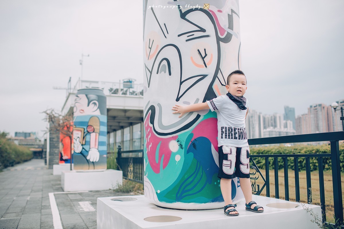 小侄子的暑假。