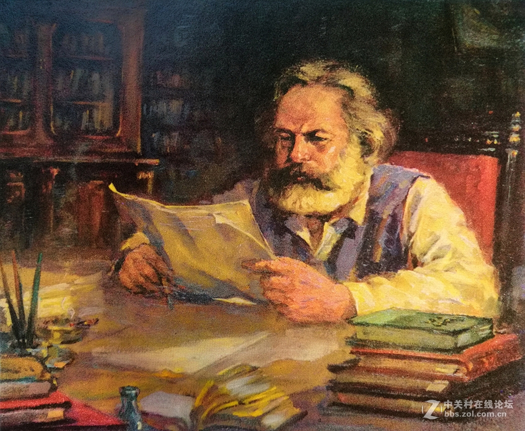 华为P9：翻拍咱阅藏《革命导师马克思恩格斯画册》选页