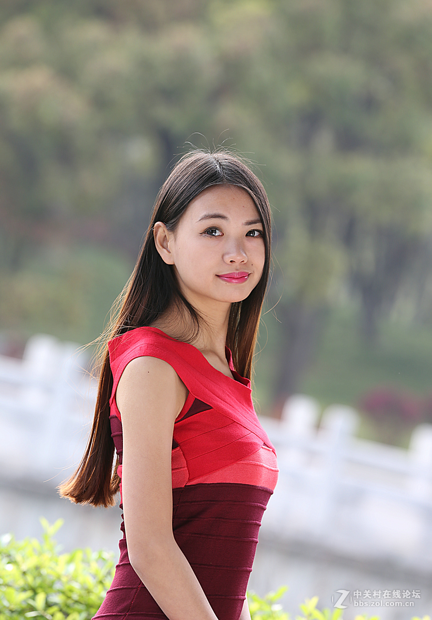 武汉某公园拍的美女-中关村在线摄影论坛