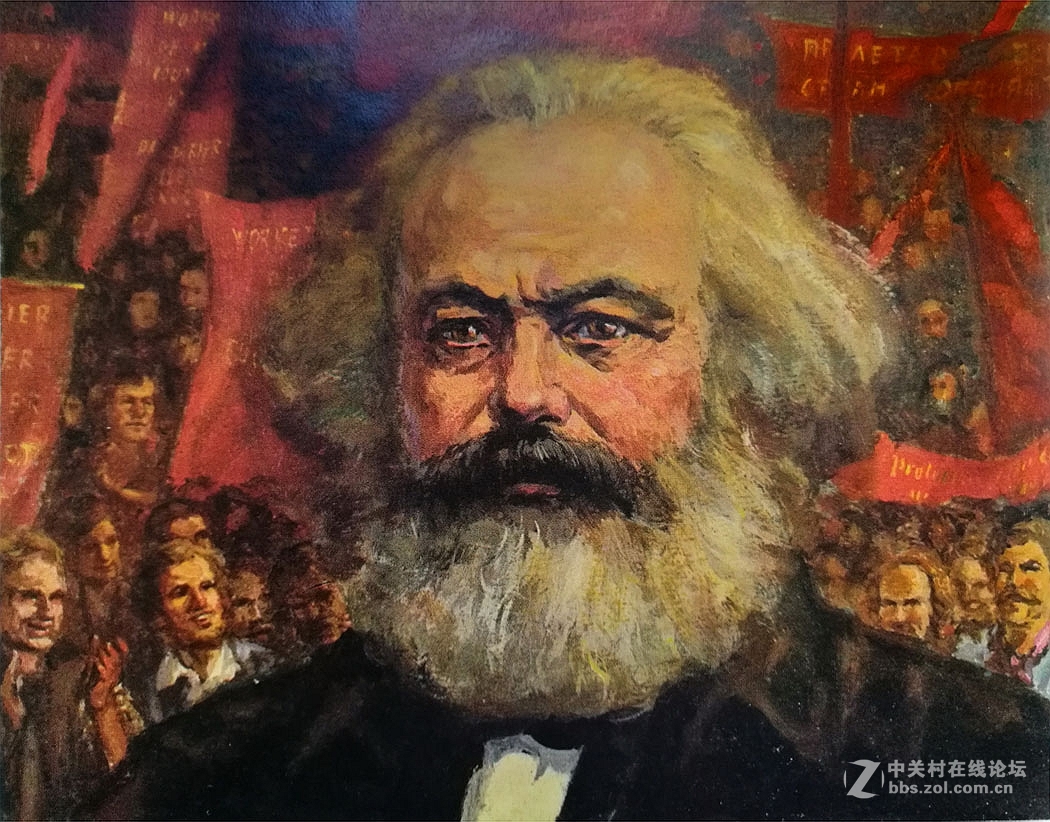 华为P9：翻拍咱阅藏《革命导师马克思恩格斯画册》选页