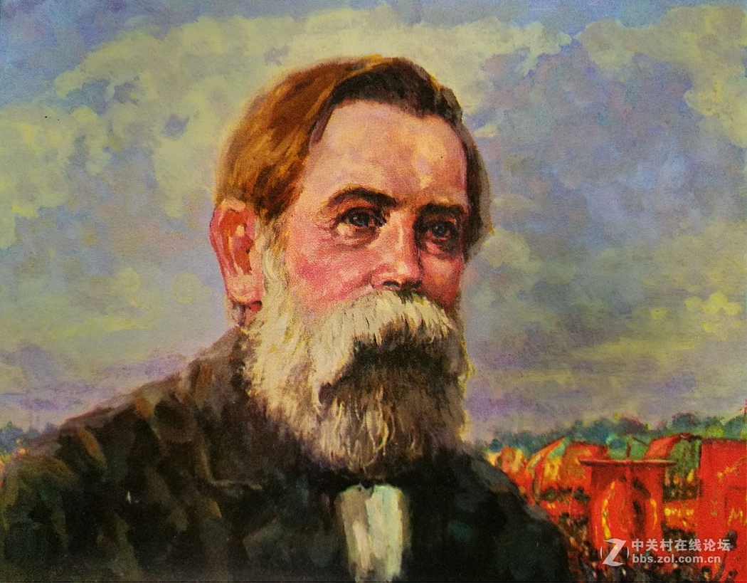 华为P9：翻拍咱阅藏《革命导师马克思恩格斯画册》选页