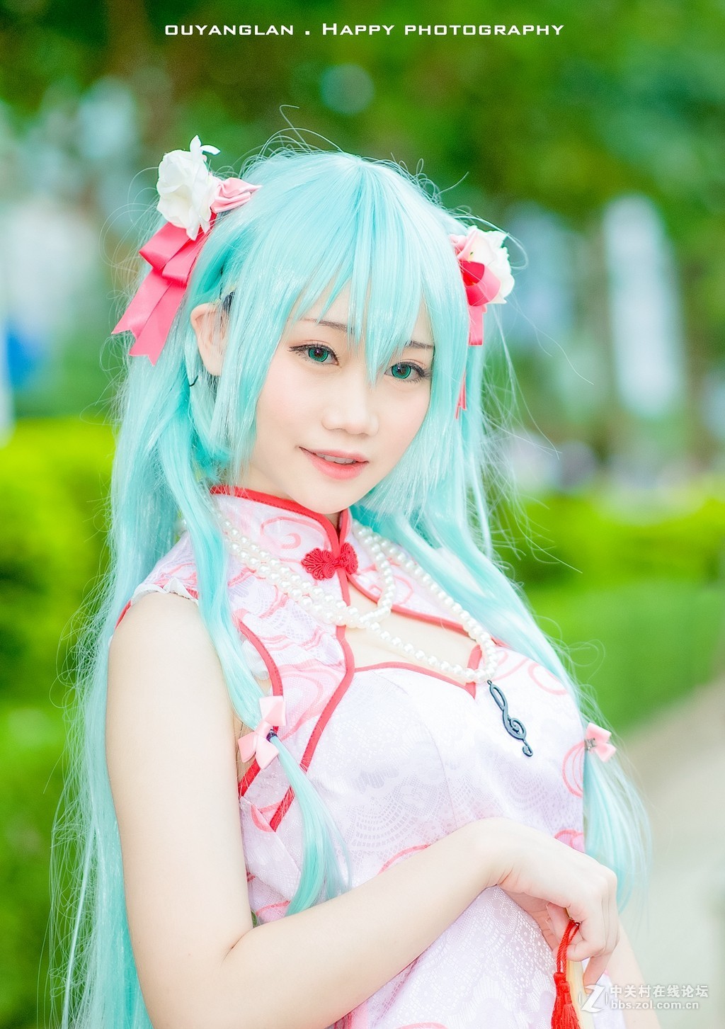 初物语漫展的妹子之一