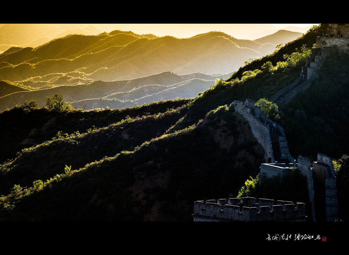 【老张光影乌兰布统系列第一季】长城悲壮 残阳如血