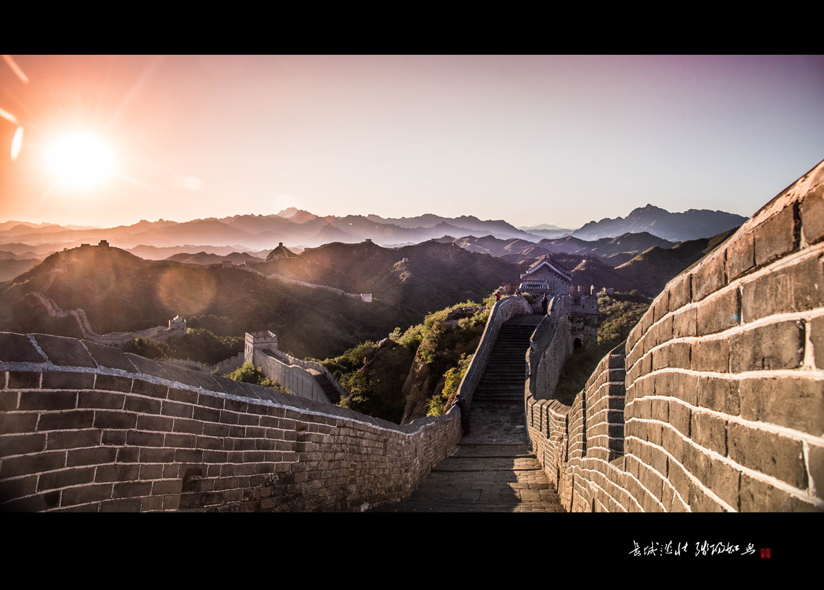【老张光影乌兰布统系列第一季】长城悲壮 残阳如血