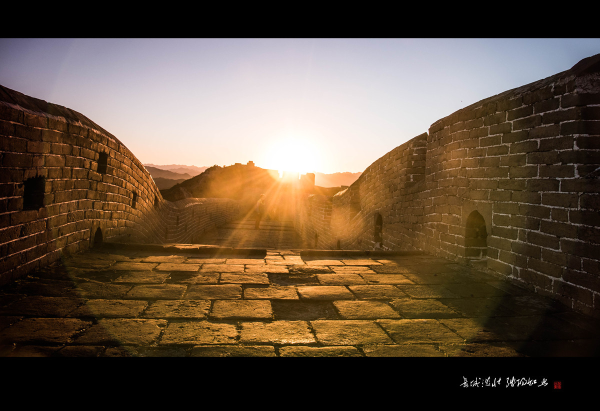 【老张光影乌兰布统系列第一季】长城悲壮 残阳如血