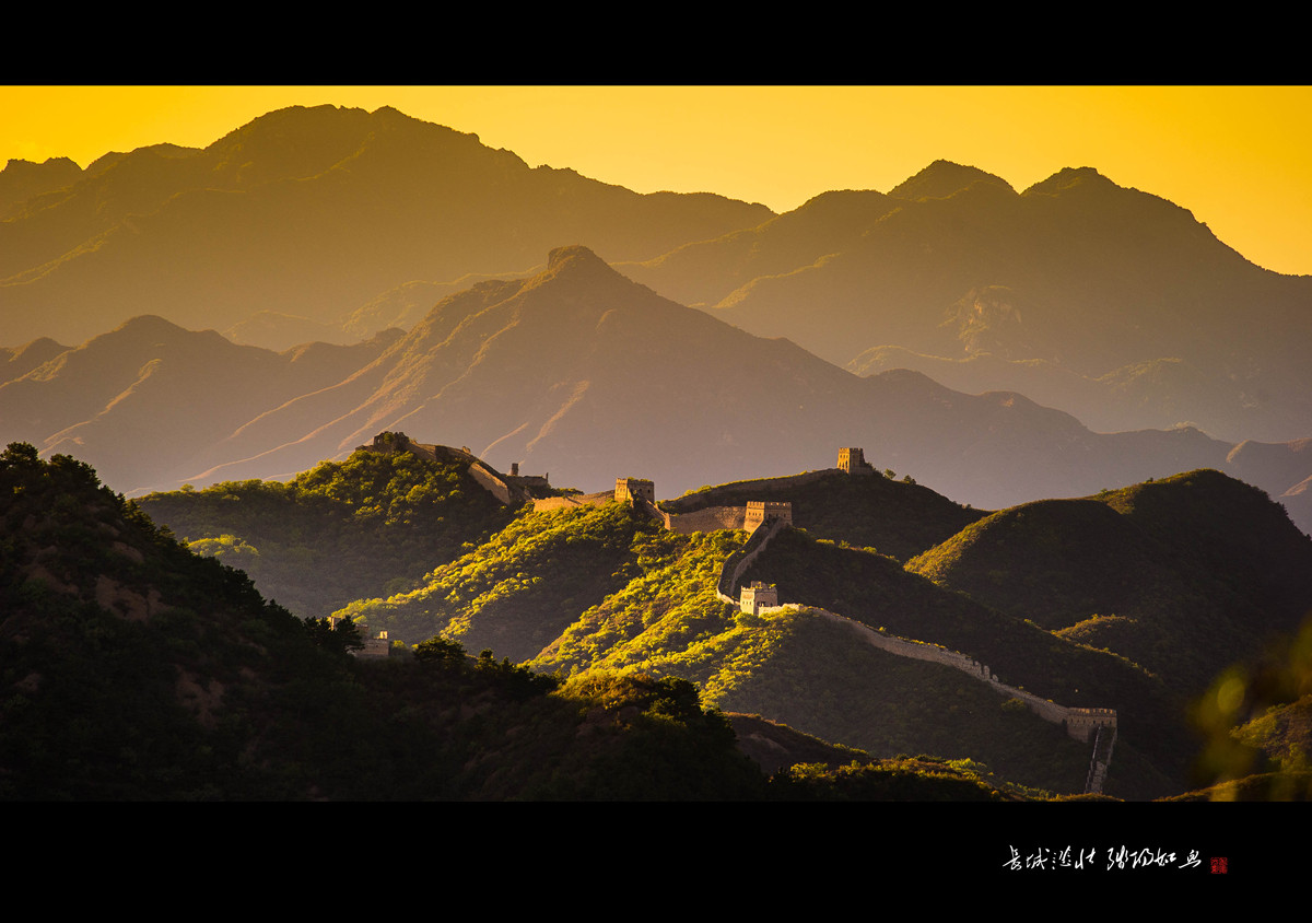 【老张光影乌兰布统系列第一季】长城悲壮 残阳如血