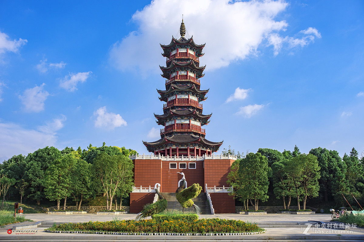 【摇摆风景】象湖万寿塔-中关村在线摄影论坛