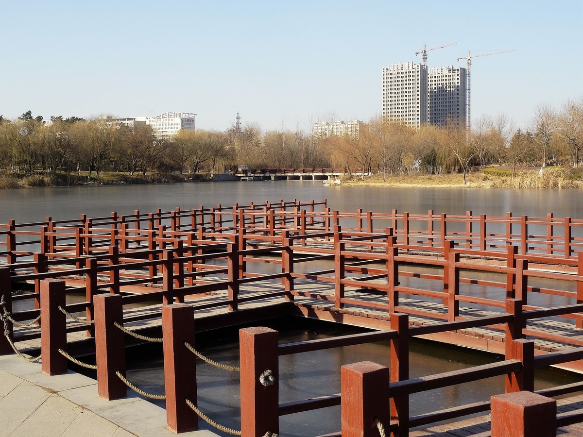 冬日浞河景区一